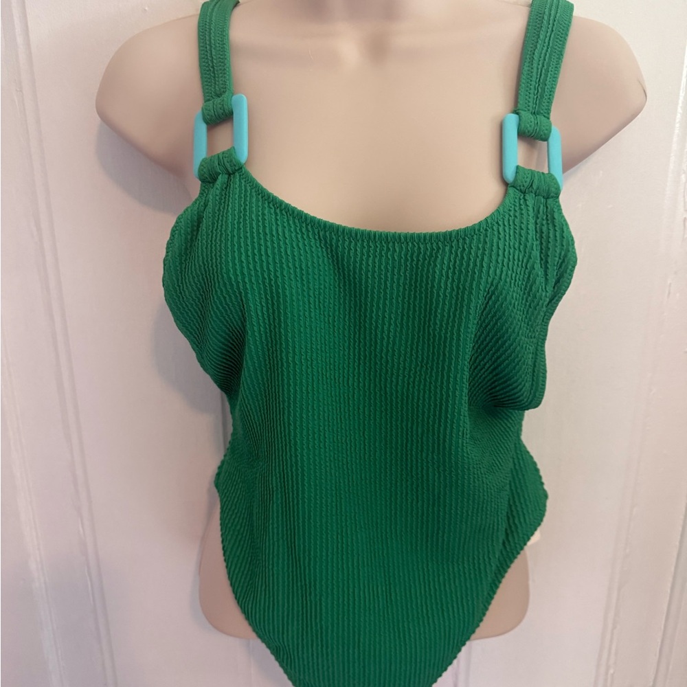 Aerie Green One Piece Swimsuit